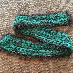 Handmade Aqua Scarf